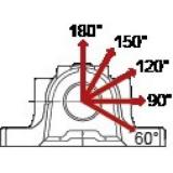 Adapter sleeve assembly SKF SAF 1609 T SAF and SAW series (inch dimensions)